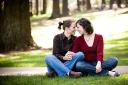 Christina and Kathleen at Mt. Tabor Park