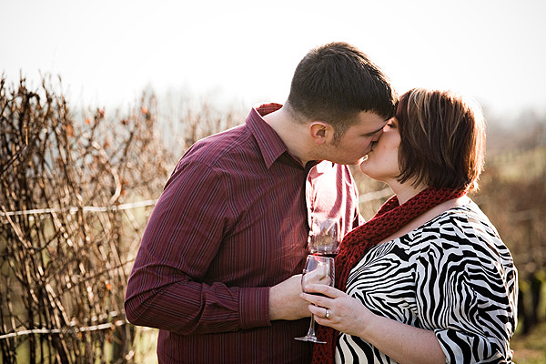 Kathy and Ben at David Hill Vineyard in Forest Grove, Oregon