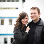 Kelly and Bryan in Downtown Portland, Oregon