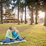 Keri and Ricky's Engagement Session in North Portland