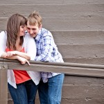 Kris and Tricia's Engagement Session in SE & SW Portland