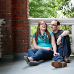 A Relaxed Engagement Session at Edgefield