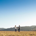 Hayley and Pete's Sunny Winter Day Engagement Session